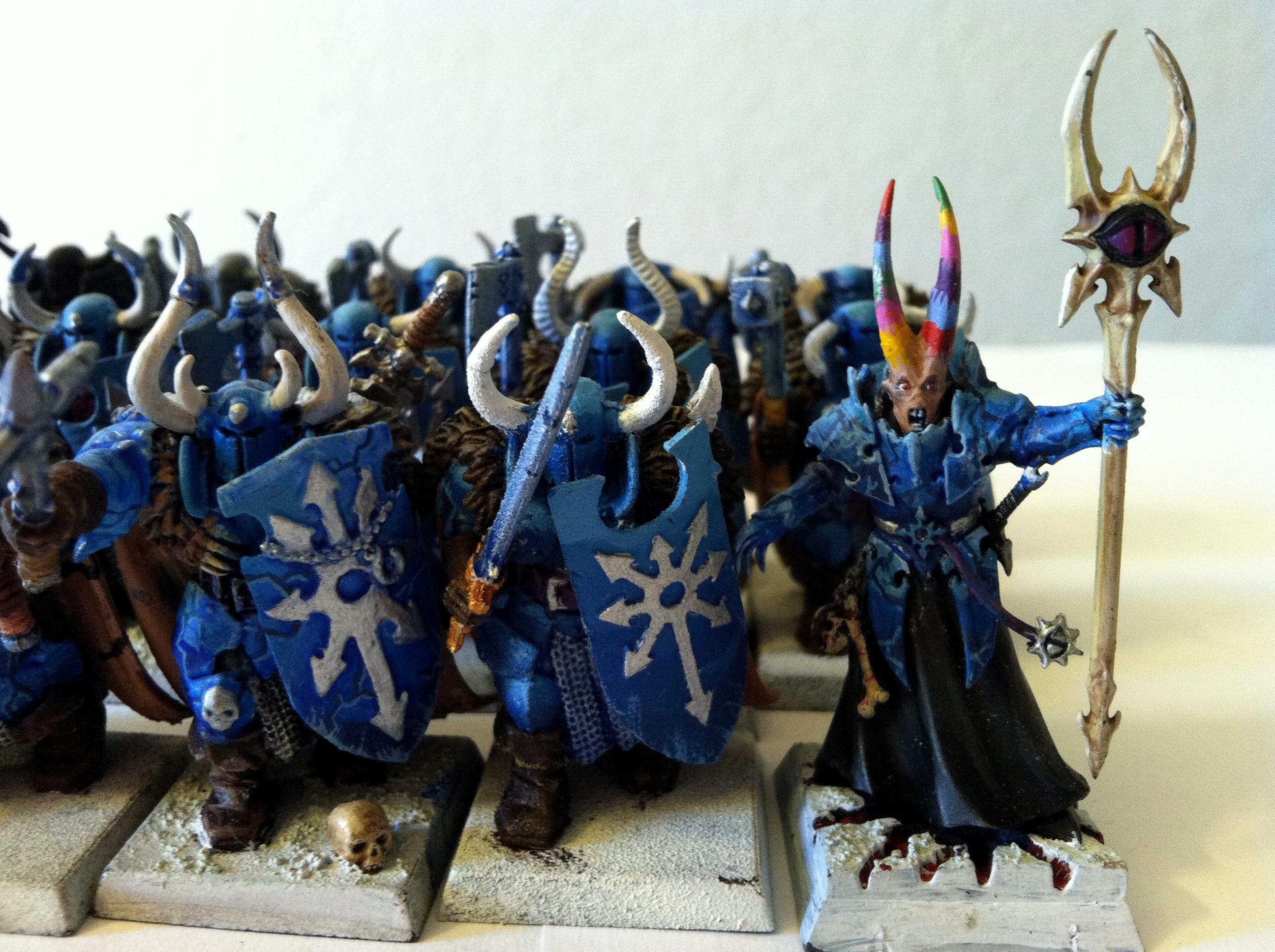 Ice, Sorcerer, Tzeentch, Warriors Of Chaos Chaos Warriors of Tzeentch